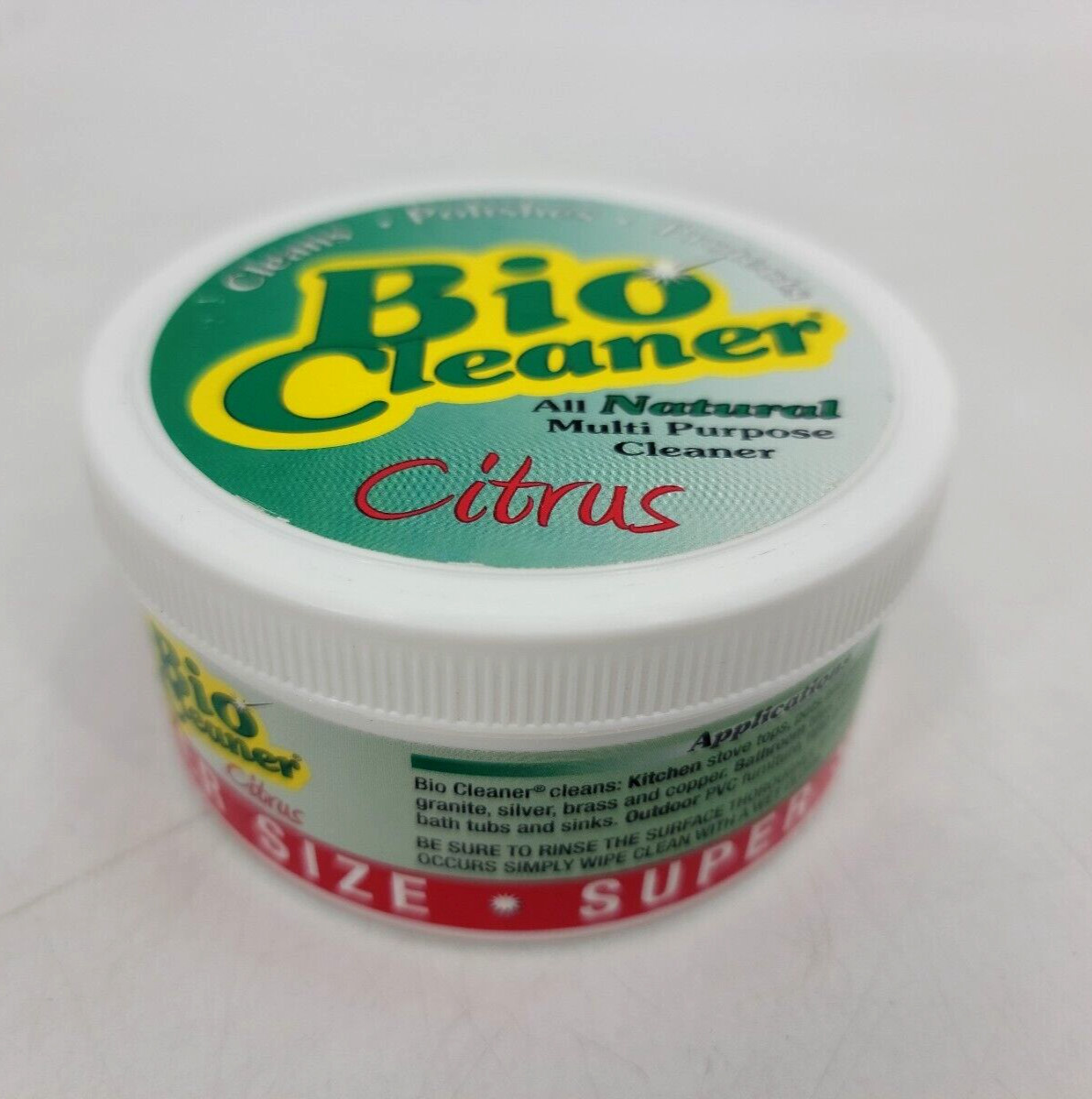 Bio Cleaner Citrus Natural Multi-Purpose Cleaner 17.5oz Super Size No Sponge