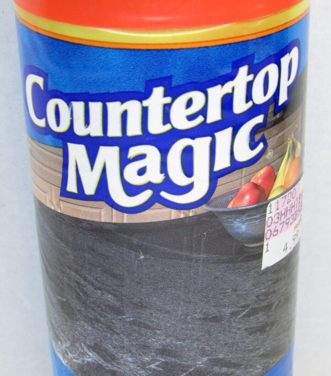 Vtg Full Countertop Magic 13oz Aerosol Cleaner Spray Clean Polishes Laminate NOS