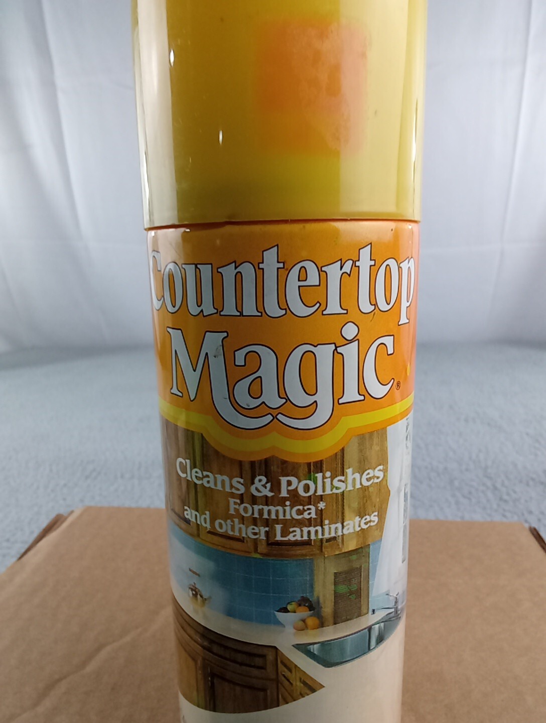 Vintage Countertop Magic 13 Oz Original Spray Formica Laminate FADED