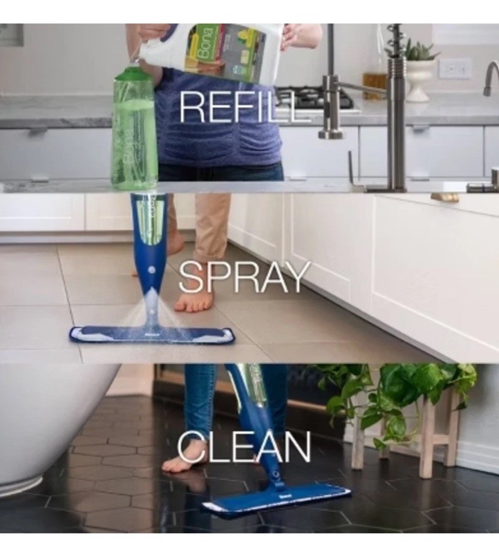 Bona Lemon Mint Multi-Surface Cleaner Spray + All Purpose …