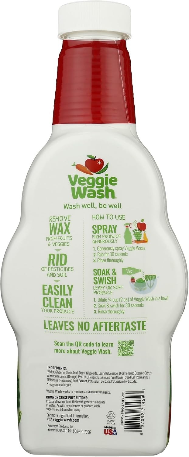 Fruit & Vegetable Wash, 32-Fluid Ounce