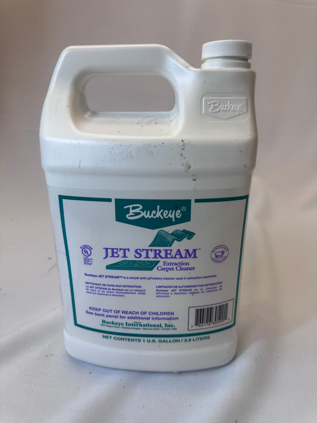 Buckeye® Jet Stream™ Carpet Cleaner – 1 Gallon – Item # BU-5305-1000