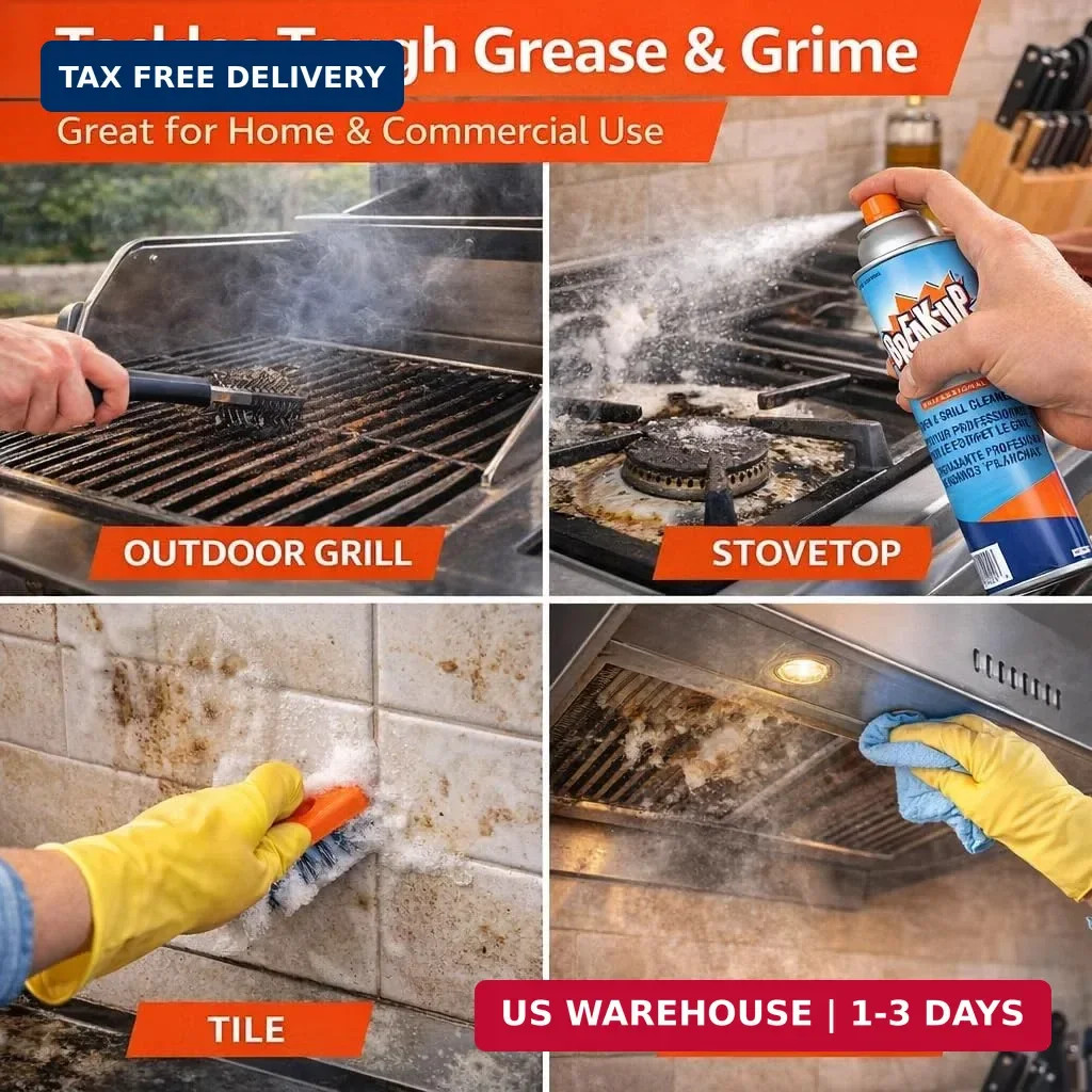 Diversey Break-Up Professional Oven & Grill Cleaner, Heavy Duty Grease Remover f