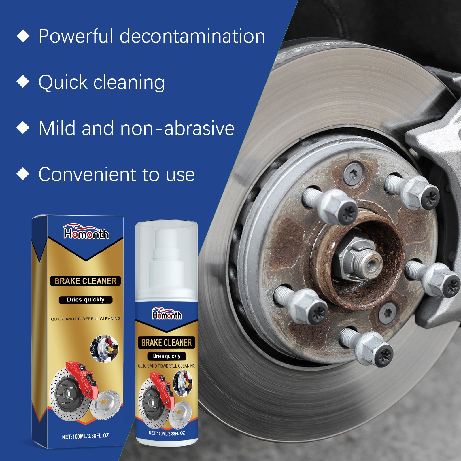 Car Brake Cleaner – Removes Oil Stains Vehicle Brake System Cleaning 🚗