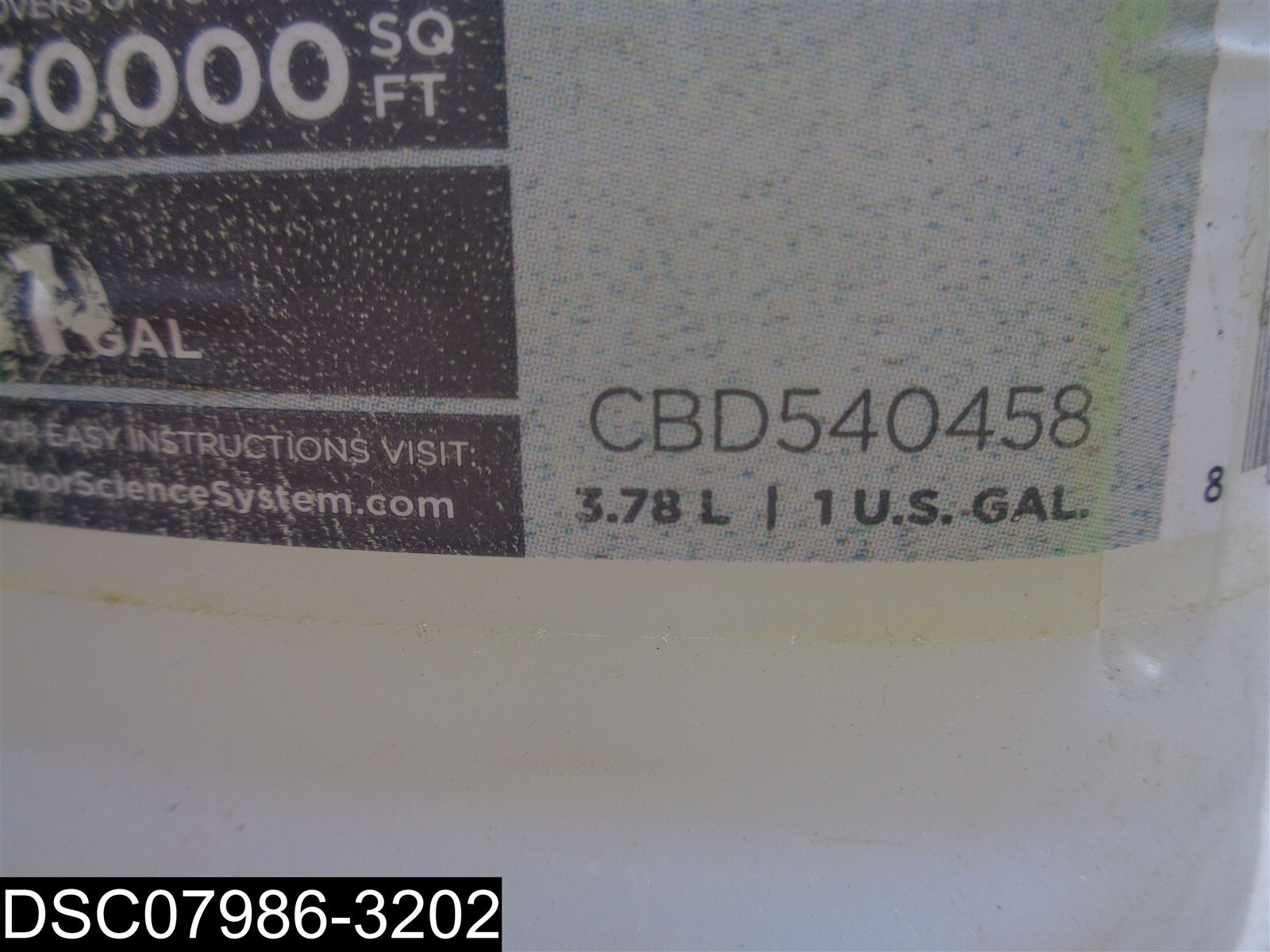QTY= 2 Gallons (2 x 1 Gal) Floor Science Cleaner & Restorer Spray Buff CBD540458