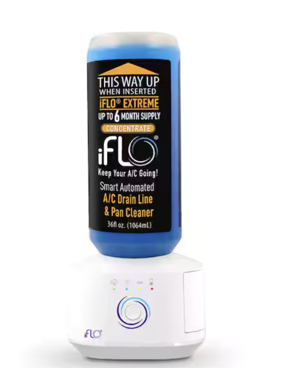 iFLO Extreme AC Drain Line Cleaner 36oz Cartridge 6-9 Month Supply
