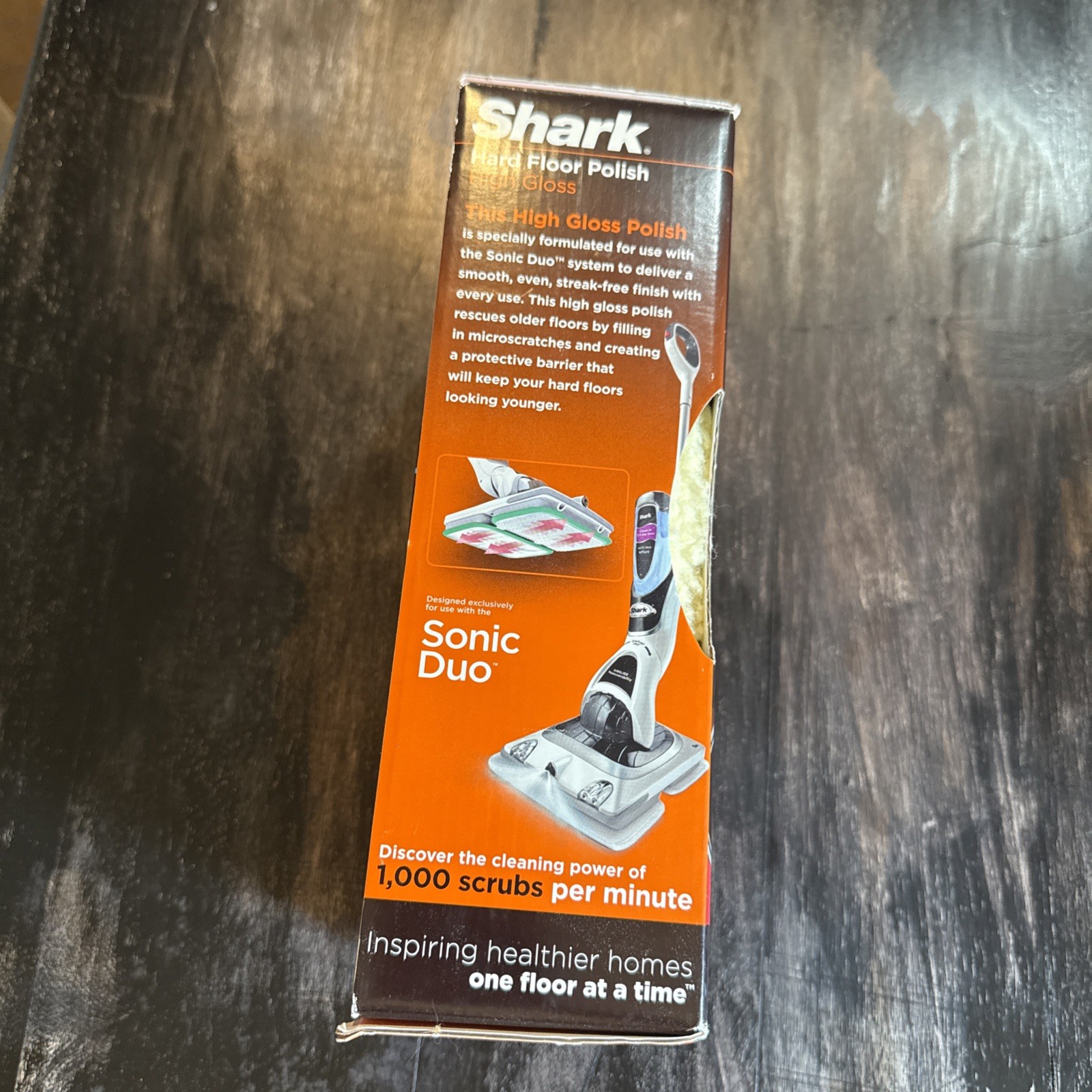 SHARK Wood & Hard Floor Cleaner Wood Floor Polish 28 oz. Discontinued NEW SEALED
