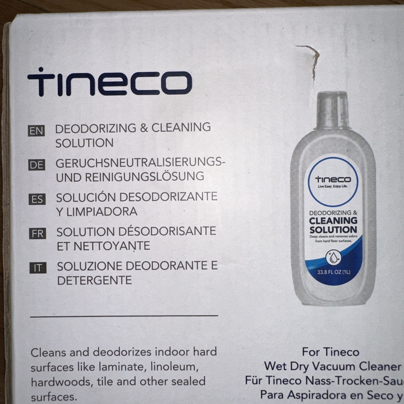 Tineco Floor Deodorizing And Cleaning Solution (33.8 OZ)