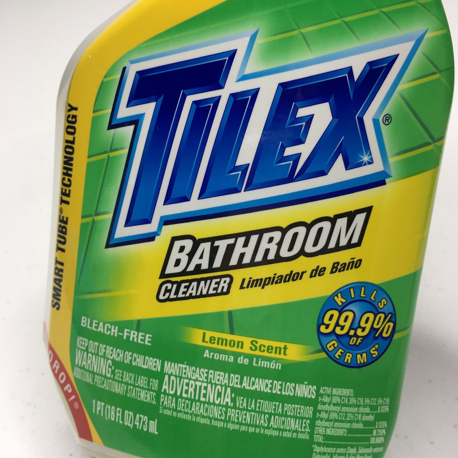 (1) Tilex Bathroom Soap Scum Cleaner Lemon Scent, 16 fl oz HTF