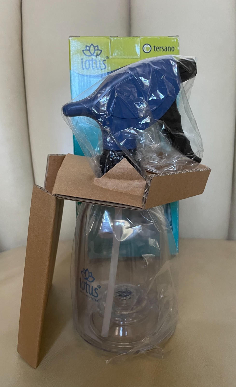 Tersano Lotus – Replacement Spray Bottle ONLY Model LSA200 – BRAND NEW in BOX