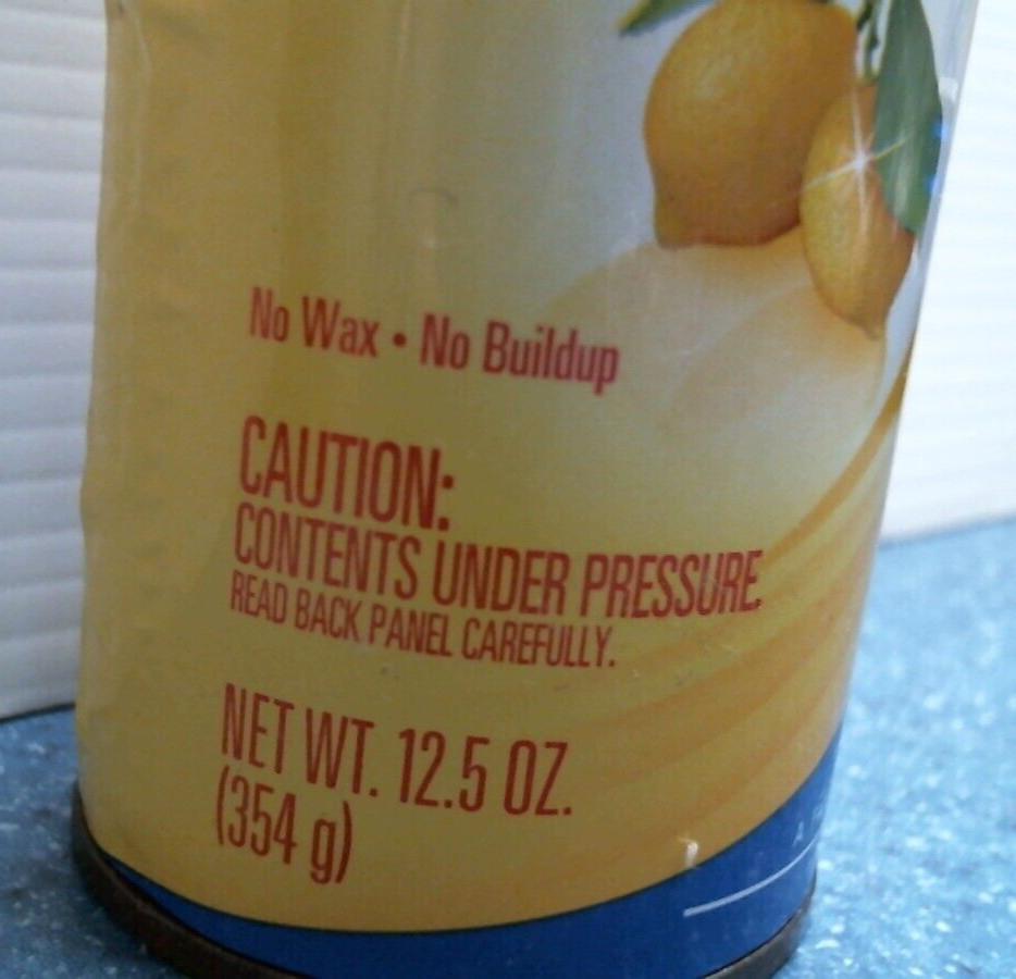 Pledge Furniture Polish, Natural Beauty, Lemon Scented, 12.5 Oz. (00399) FS