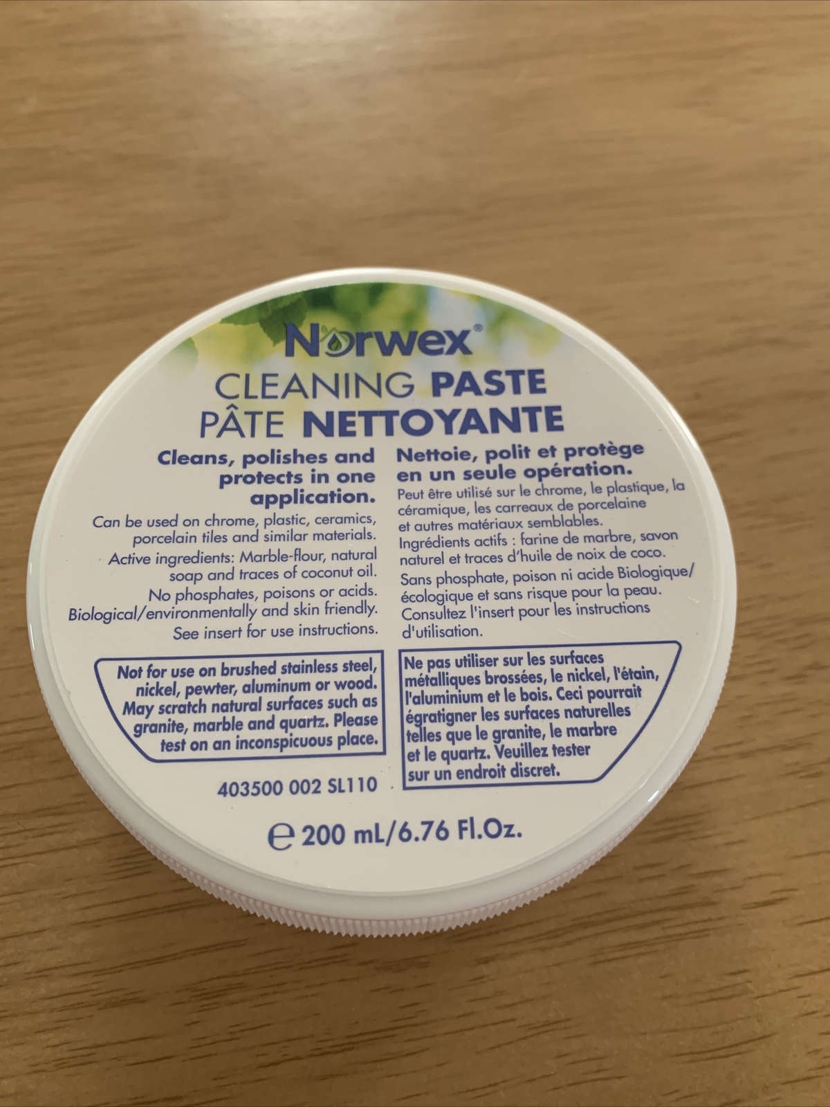 New for Norwex Lovers – Cleaning Paste 6.76 Fl. Oz. Clean & Polish A MUST HAVE!