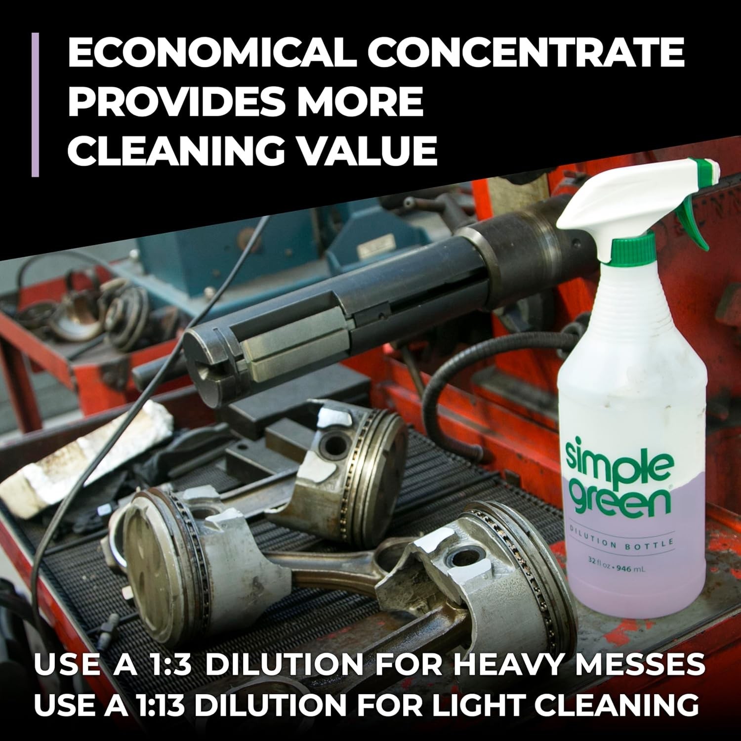 Versatile Pro HD 1 Gallon Heavy-Duty Cleaner for Automotive and Industrial Use