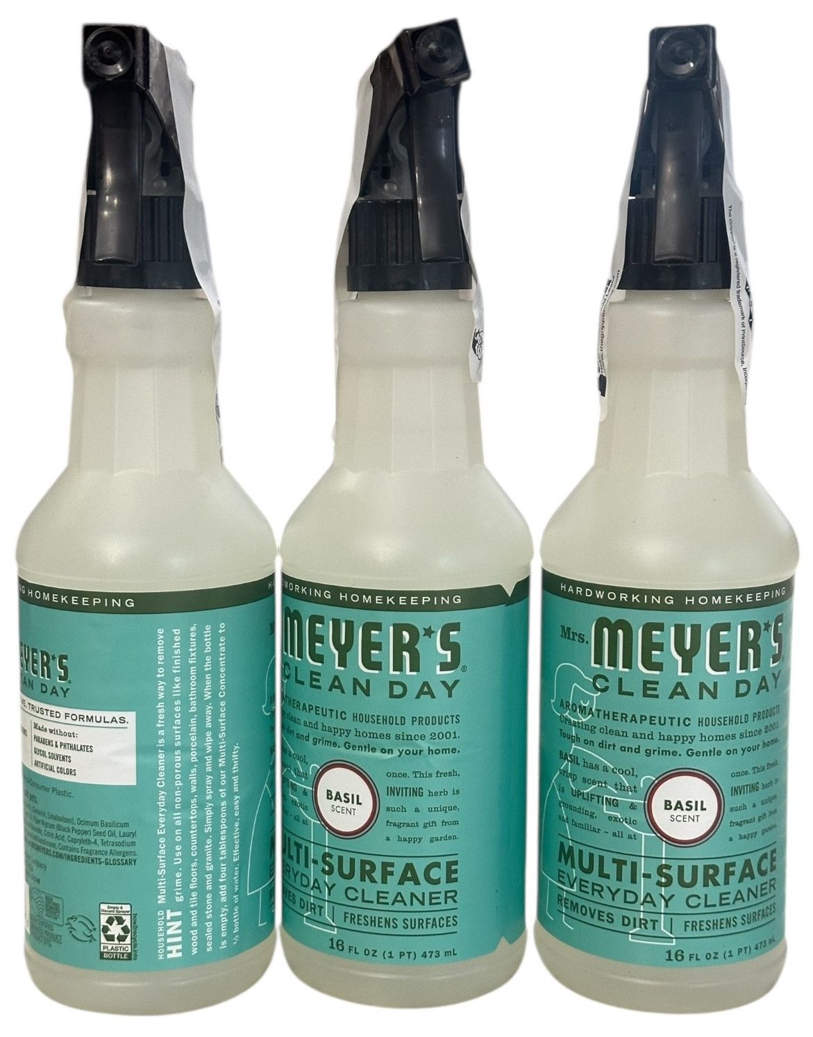 3-Count Mrs Meyers Iowa Pine Multi Surface Clean Spray 16 fl oz