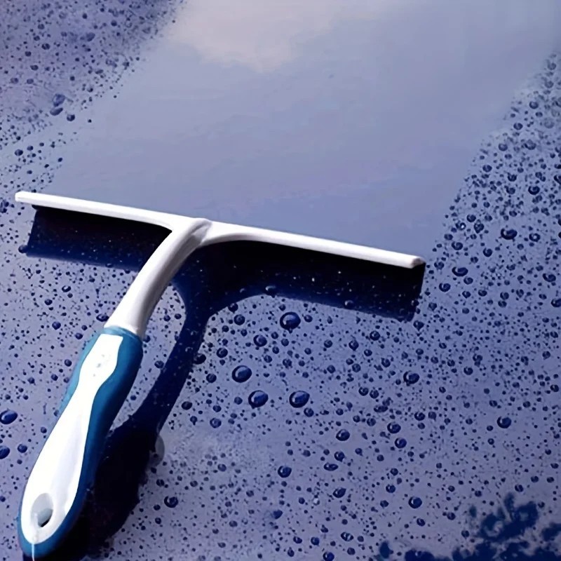 Car T-style Front/Rear Window Squeegee Scraper Snow & Ice Remover Automotive