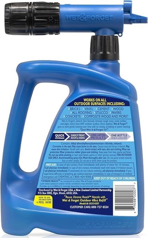 Outdoor Cleaner Xtreme Hose End 96oz 2pk Multi-Surface Stain Remover