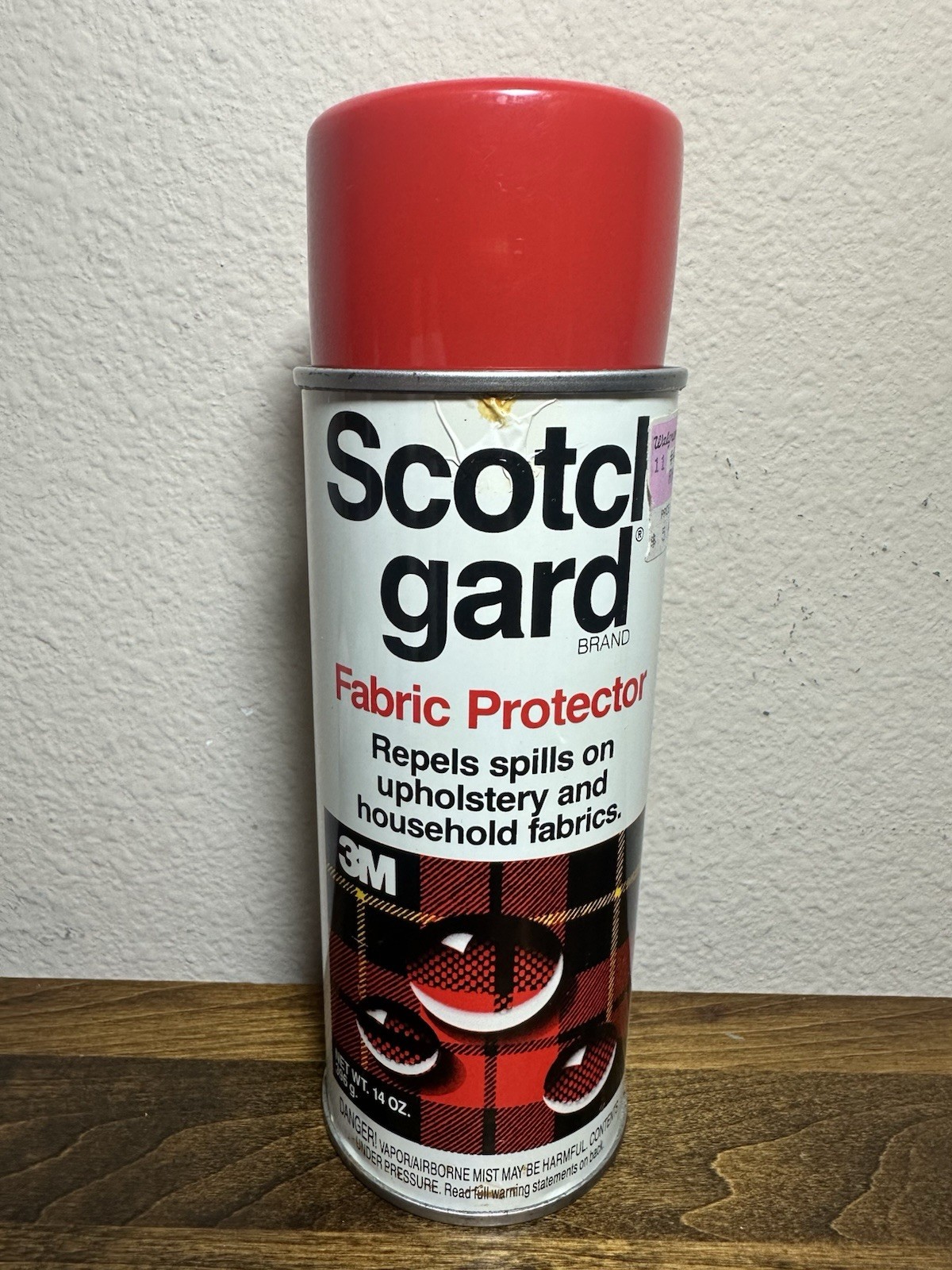 New Scotch Gard Fabric Protector Repels Spills Upholstery & Fabrics 14 oz 1980’s