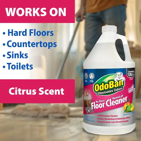 1 Gal. No-Rinse pH Neutral Floor Cleaner (2-Pack) NEW