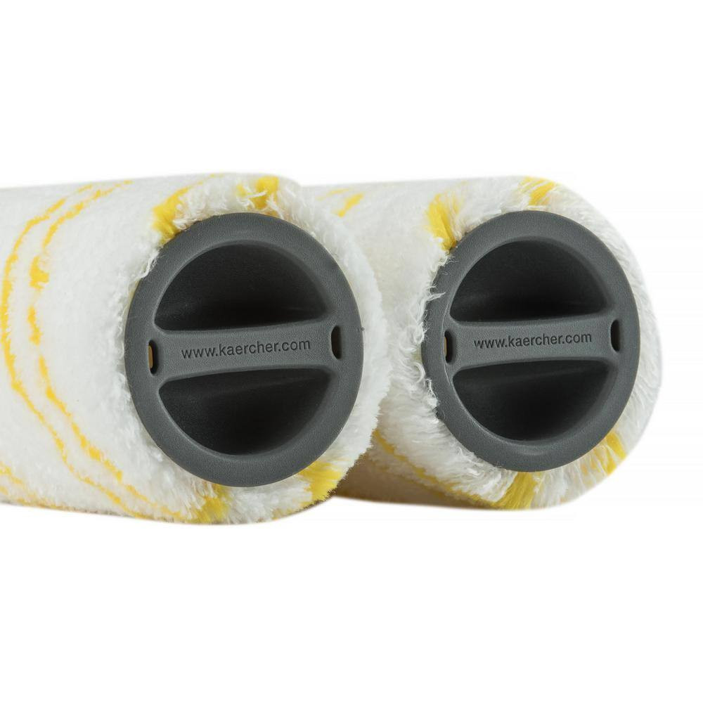 FC Floor Cleaner Microfiber Multi-Surface Replacement Roller – 2-Pack, Yellow