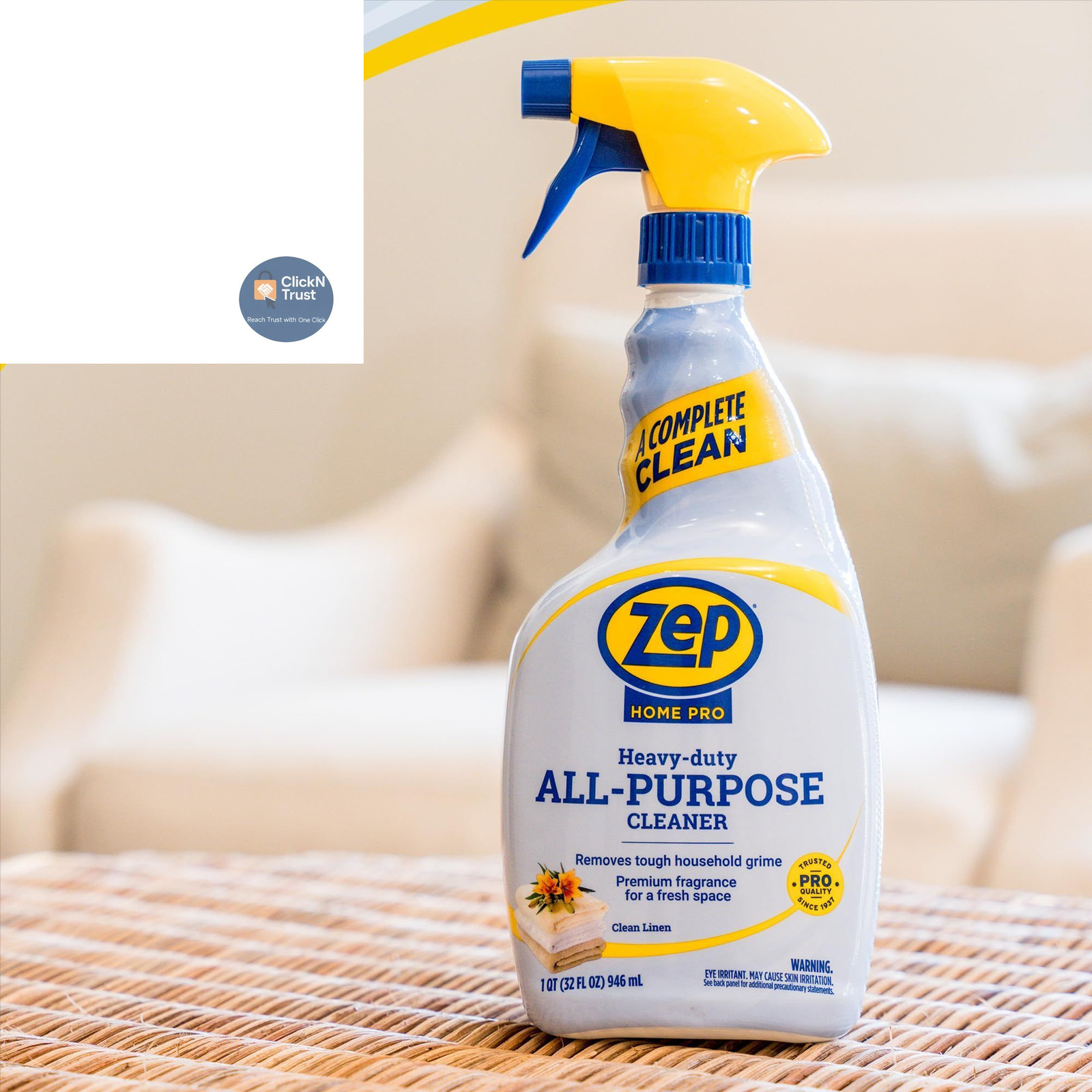 Zep Home Pro Heavy-duty All-Purpose Cleaner – 32 oz 32 Fl Oz (Pack of 1)