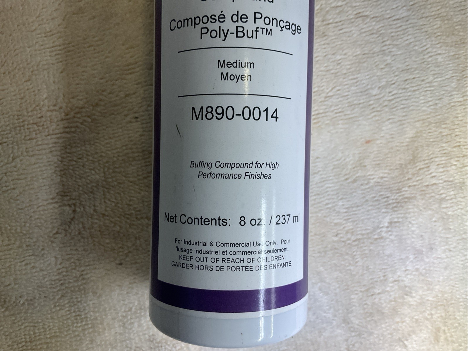Mohawk Poly Buf Rubbing Compound – High-Quality Finish for Wood Surfaces – 8oz