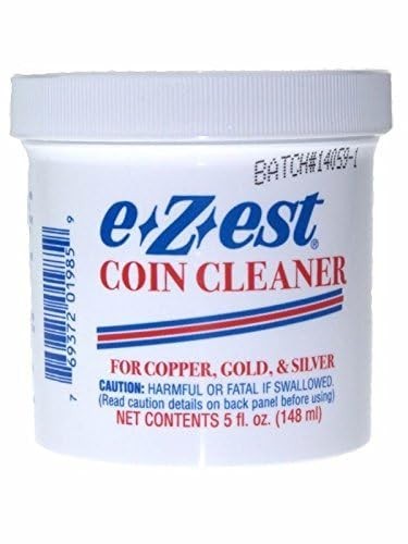 5oz e-Z-est Coin Cleaner for Gold Silver Copper Coins