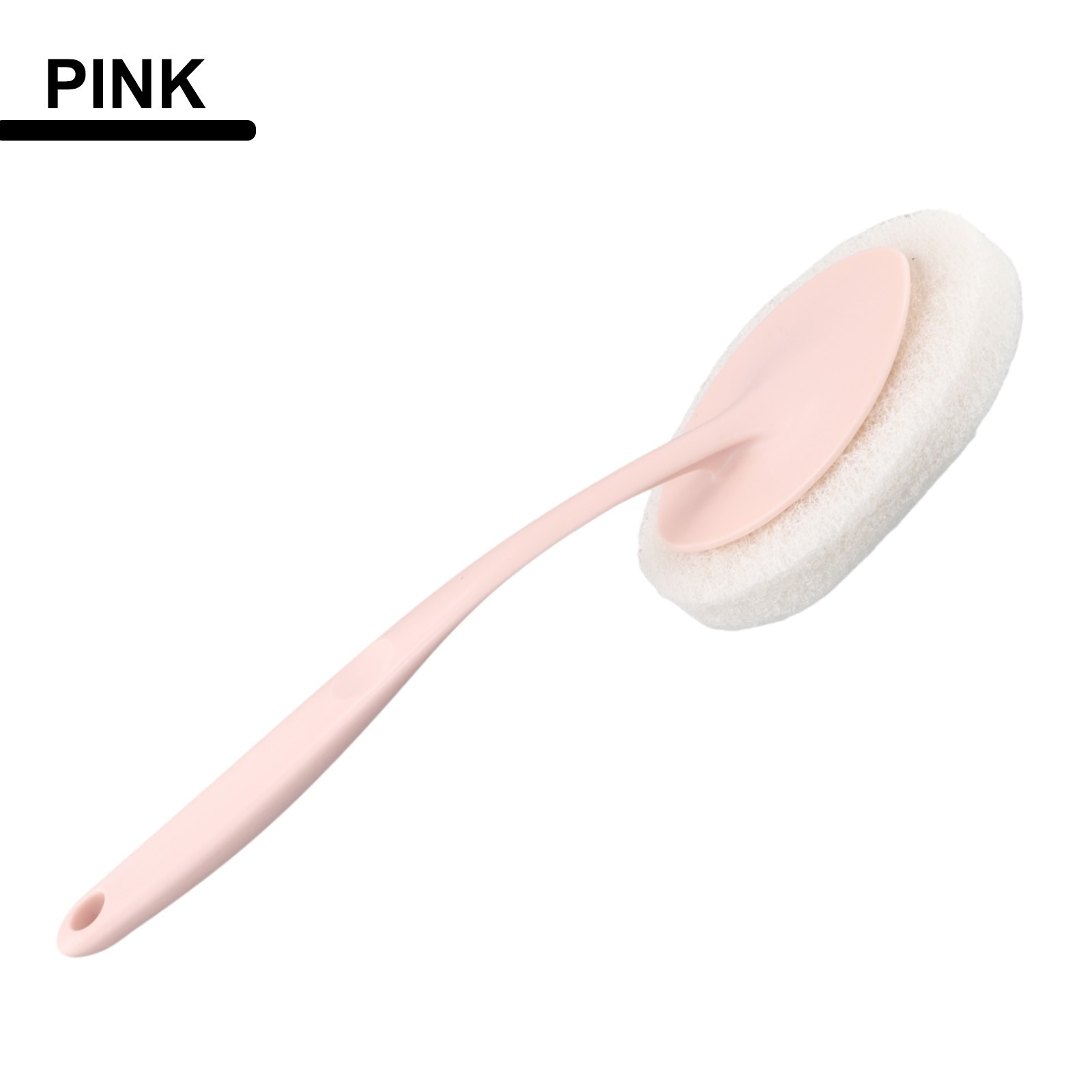 Gentle yet Effective Long Handle Sponge Scrubber for Delicate Surfaces