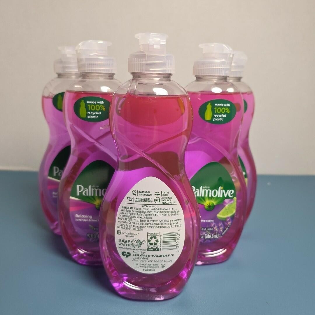 Palmolive Ultra Lavender & Lime Dish Liquid, 9.7 oz. (Pack of 6)