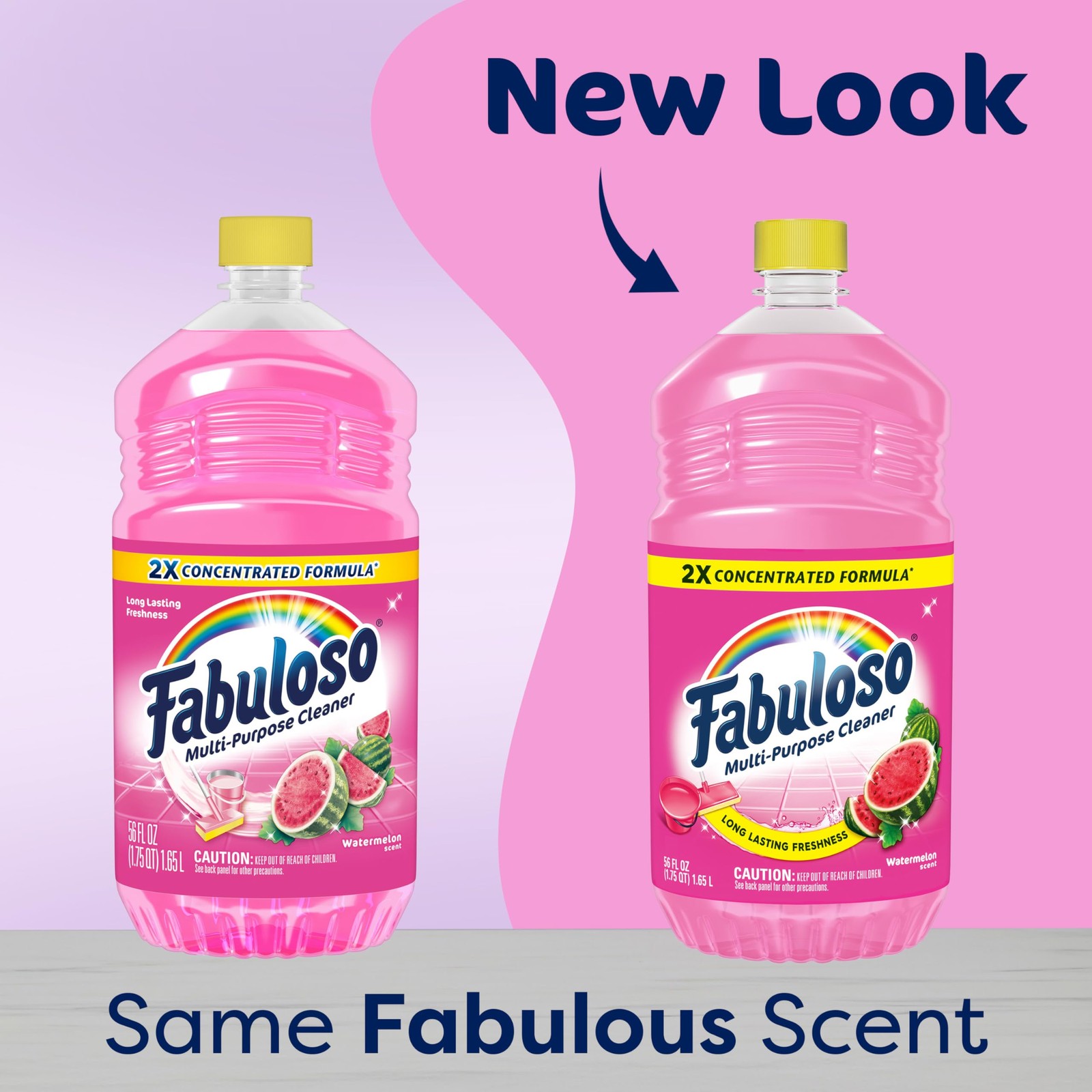 Fabuloso Multi-Purpose Cleaner and Floor Cleaner, 56 Fl Oz (Pack of 1), Pink