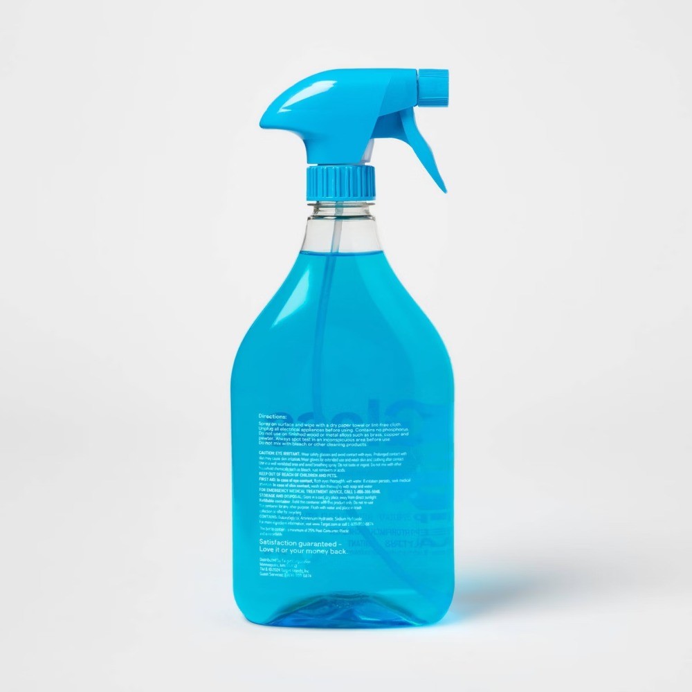 Unscented Streak-Free Glass Cleaner 32oz, Multi-Surface