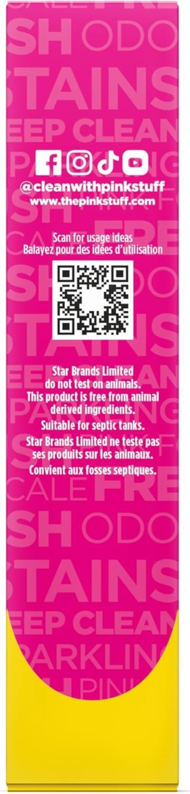 The Pink Stuff Miracle Foaming Toilet Cleaner – Deep Clean with Fresh Fragrance