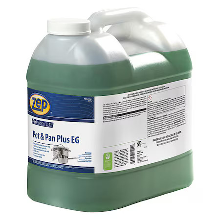 Zep 152253 Pot And Pan Cleaner, Bottle, Sz 2.5 Gal.