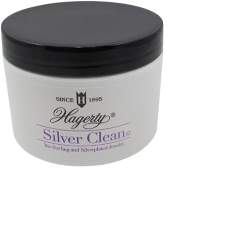 Hagerty Silverplated Jewelry Wide Mouth Jar Silver Standard Professional Luxury