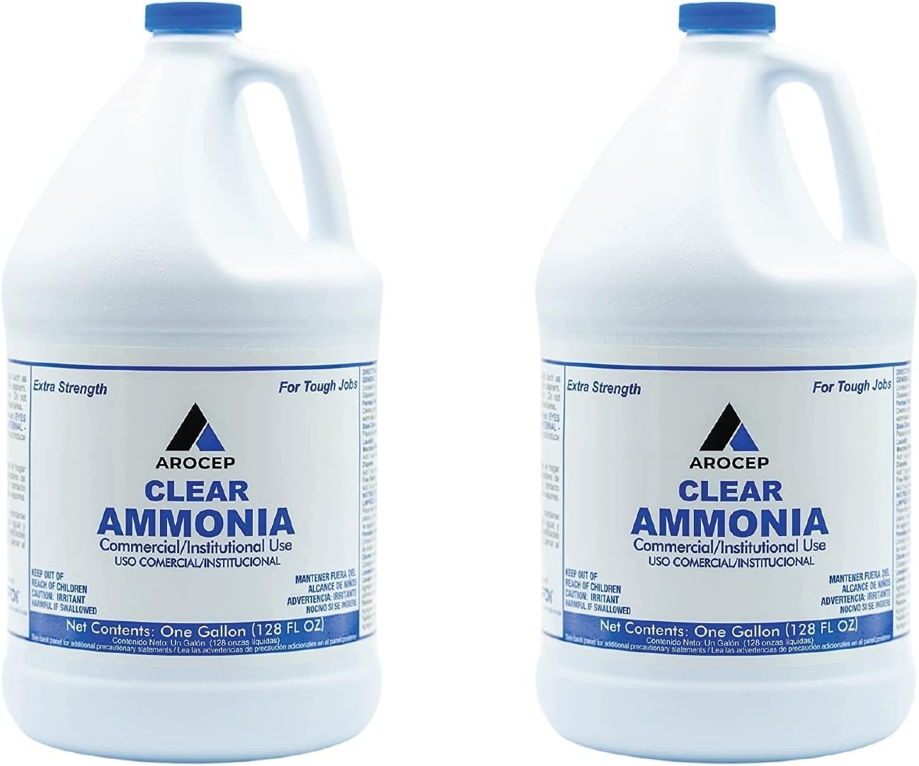 Clear Ammonia Cleaner Liquid, 2 Gallon, Multipurpose, Multi-Surface Cleaning …