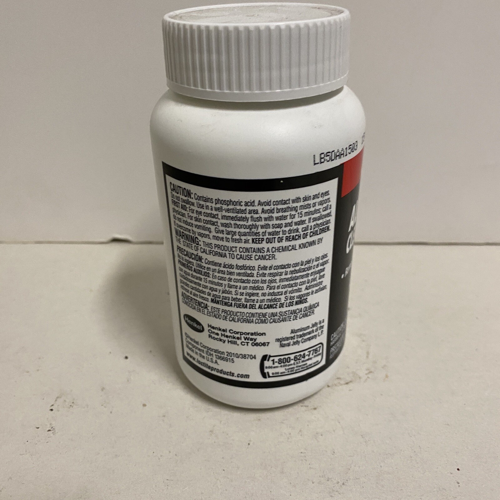 Loctite Aluminum Jelly Cleaner and Brightener 8 OZ