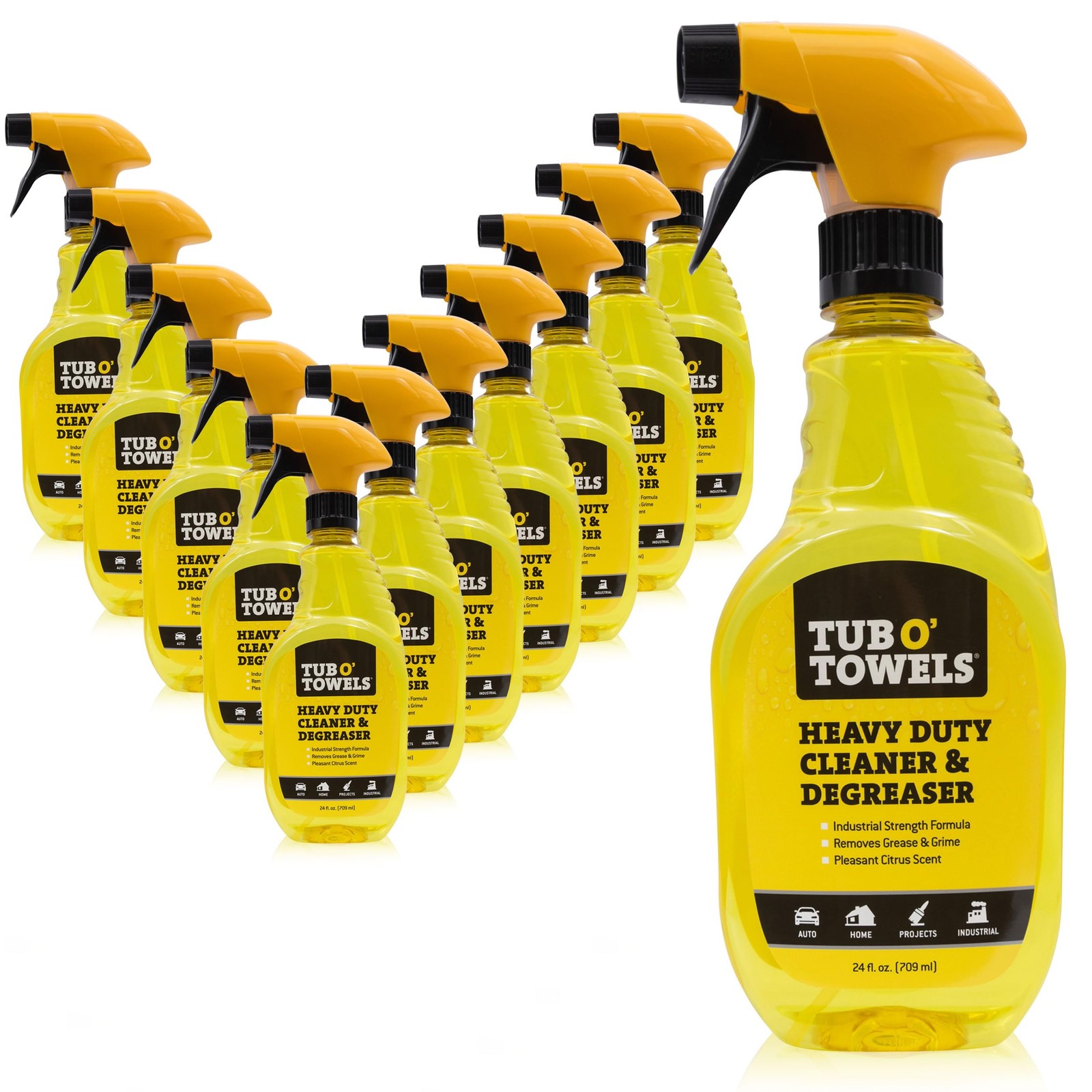 Heavy Duty Cleaner and Degreaser Spray Helps in Removing Oil Tar Paint Dirt C…