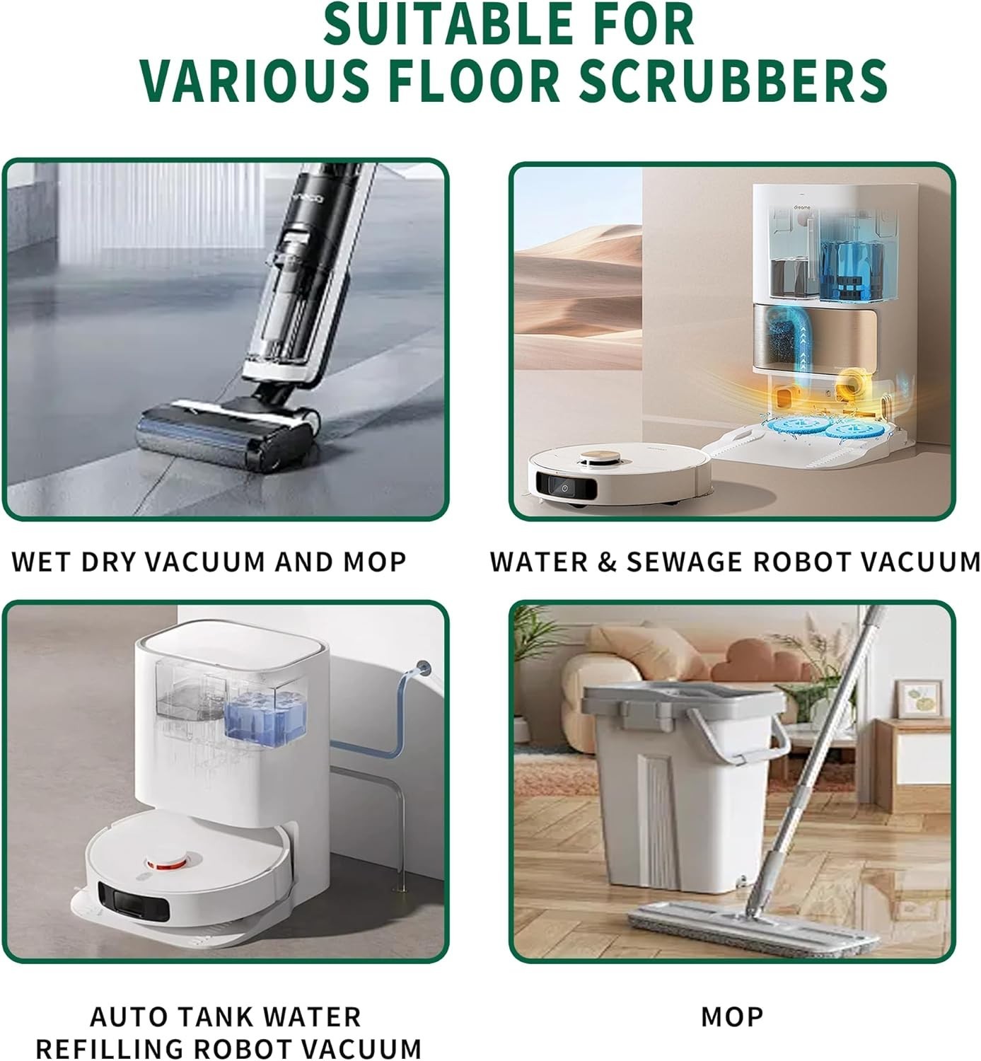 Effortless Cleanup with 30 Ultra Concentrated Plant-Powered Floor Cleaner Sheets
