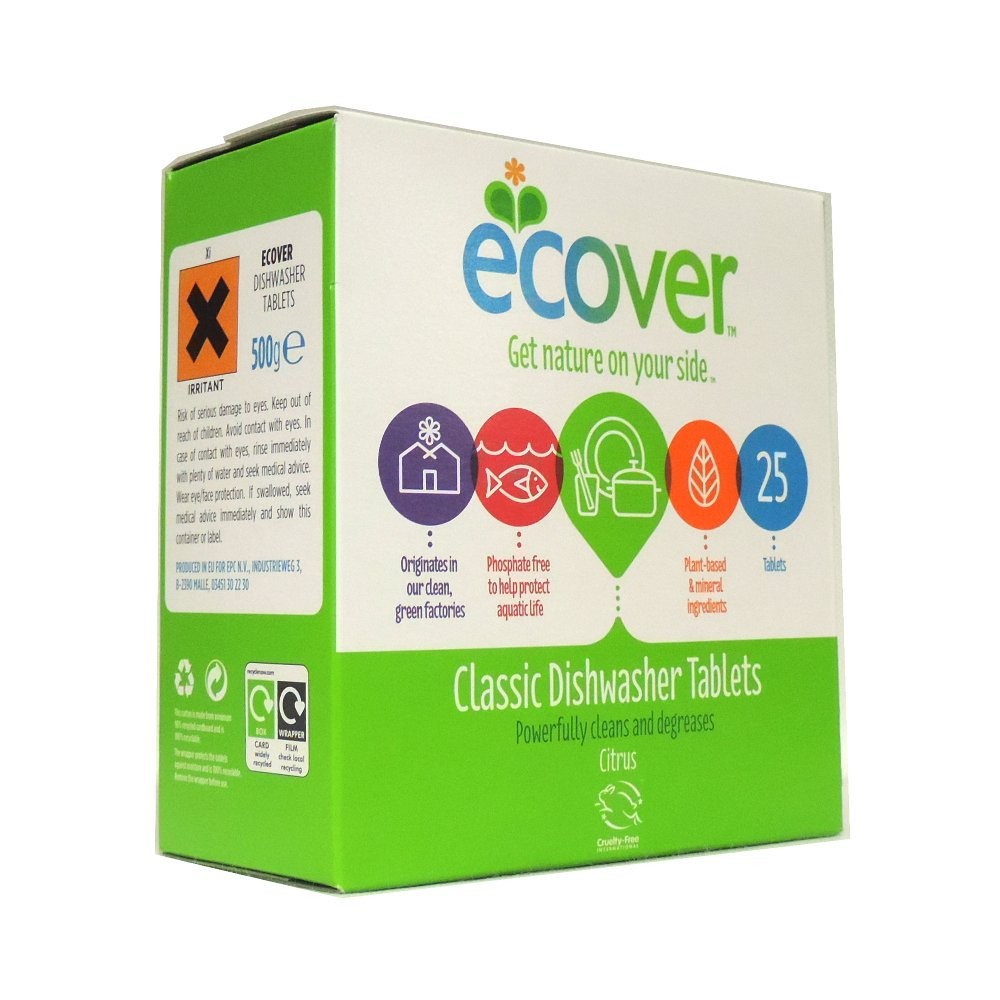 Dishwasher Tablets Environmentally-friendly Pack 25 VEVDT