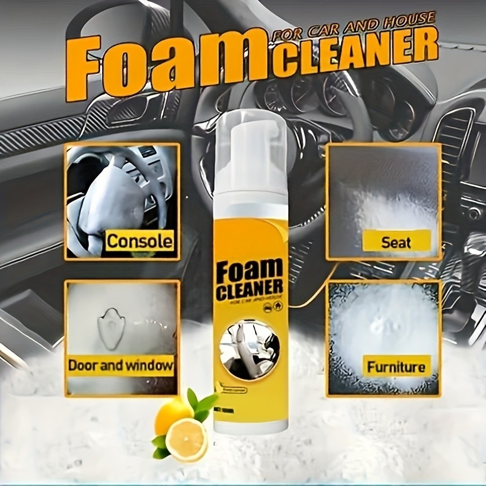Premium Quality Durable Stable High-Performance 3Pcs Multi-function Foam Cleaner