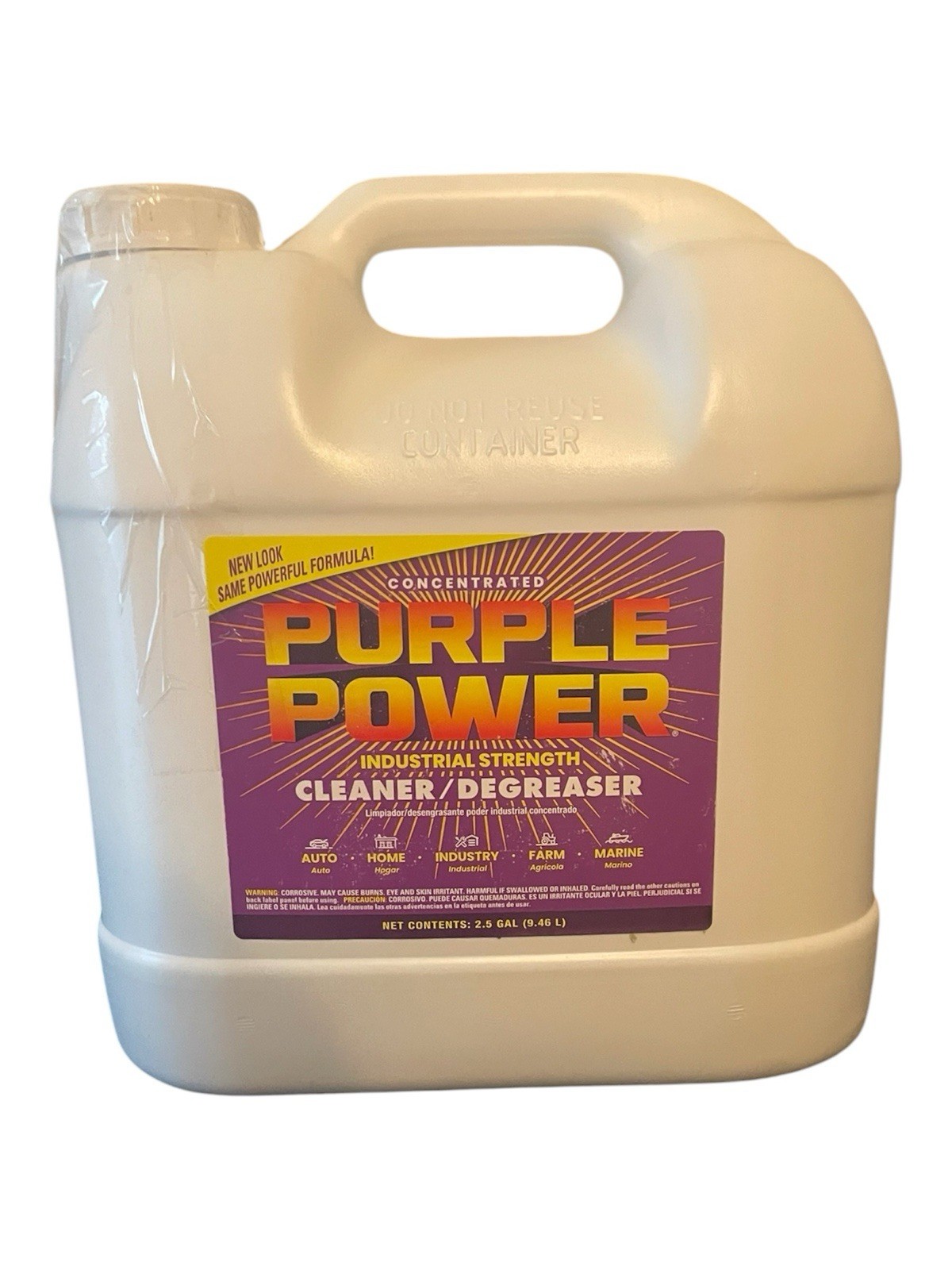 Purple Power Industrial Strength Concentrate Cleaner/Degreaser 2.5 gal (9.46 L)