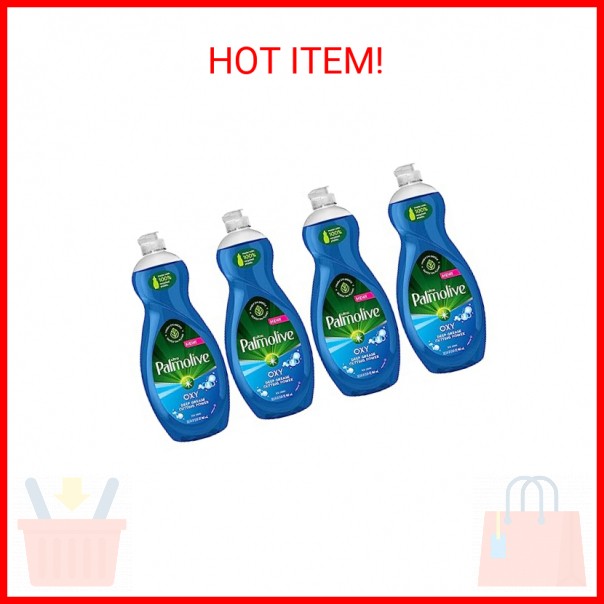 Palmolive Ultra Dishwashing Liquid Dish Soap, Oxy Power Degreaser – 32.5 Fl Oz (