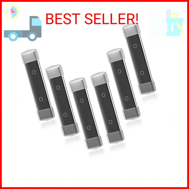 Dimsile 6 Pcs Magnetic Toilet Cleaner Black Toilet Cleaning Magnets Long Lasting