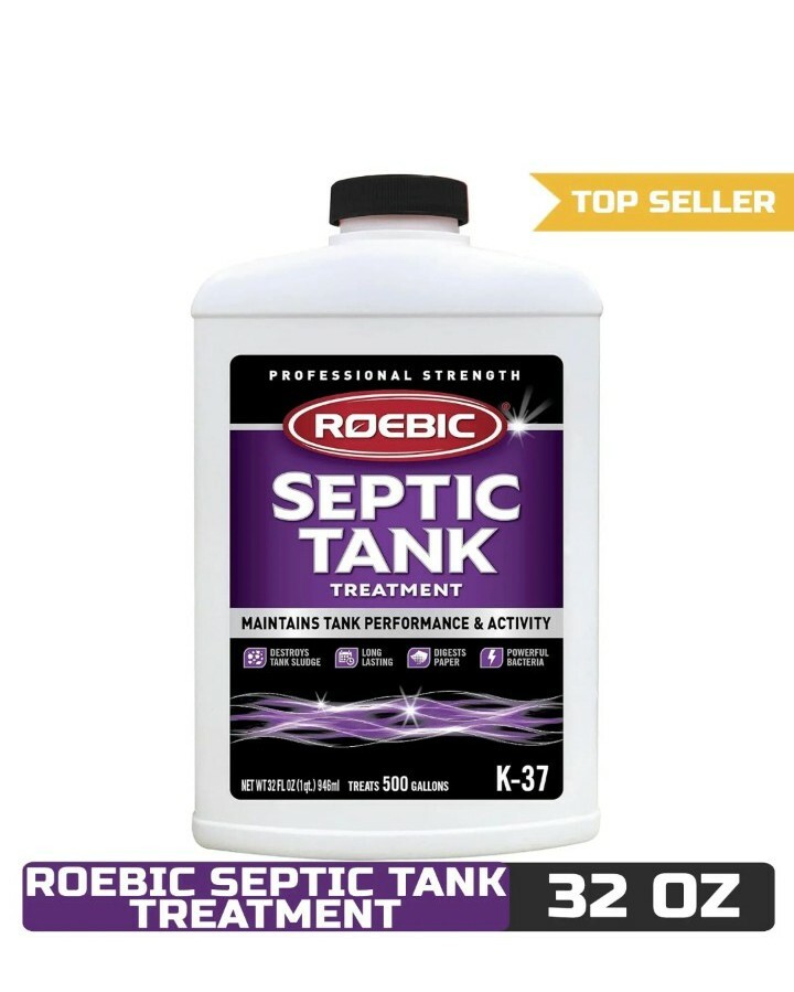 Roebic K-37-Q Septic Tank Treatment, 32 Fl Oz