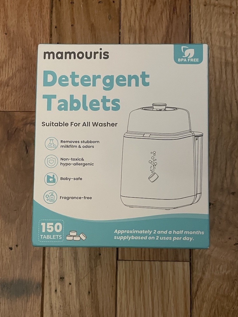 Mamouris 150PCS Official Detergent Cleaning Tablets for Baby Brezza Grownsy