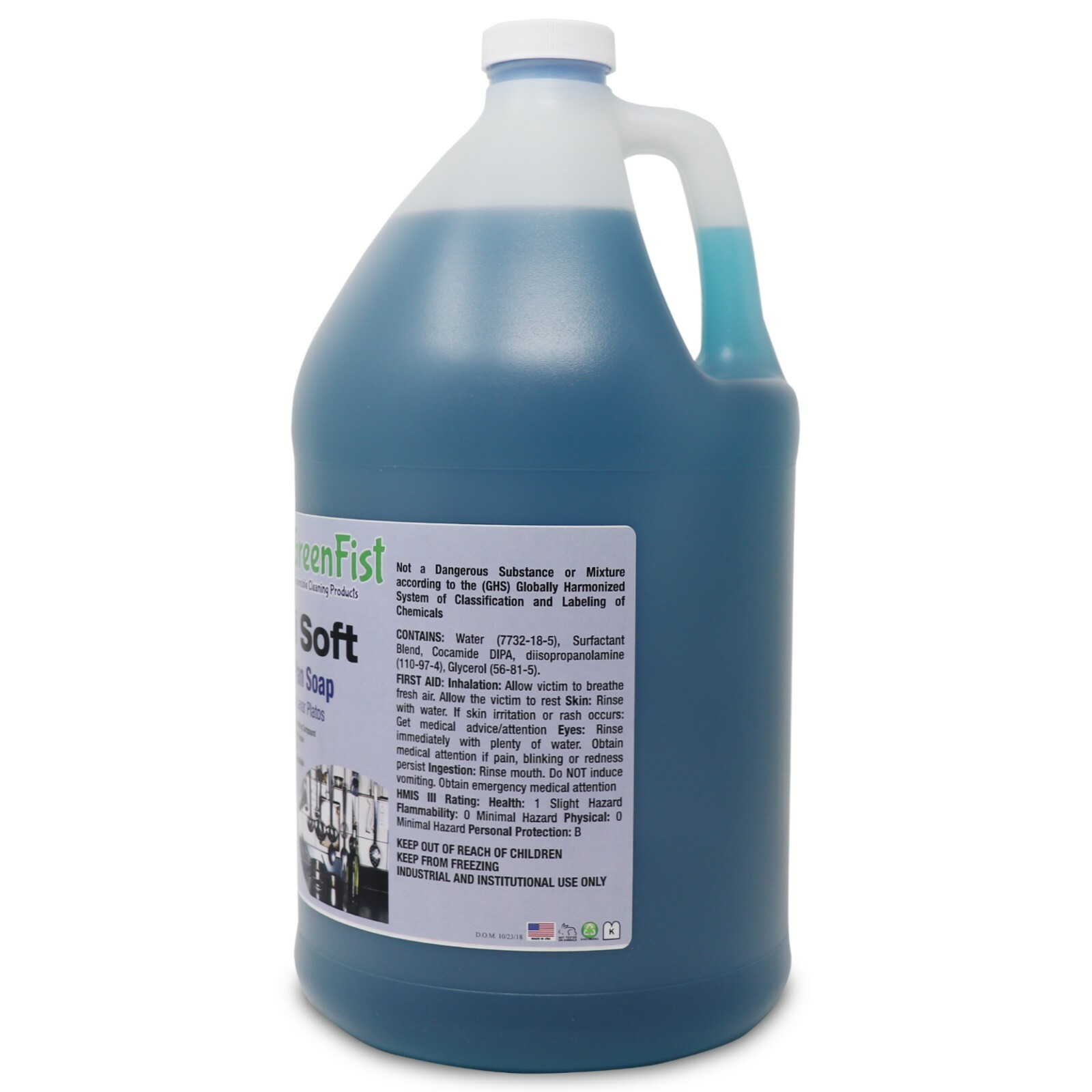 Unisoft Professional Hand Dish Detergent Soap Kitchen Pot & Pan Liquid ,1 Gallon