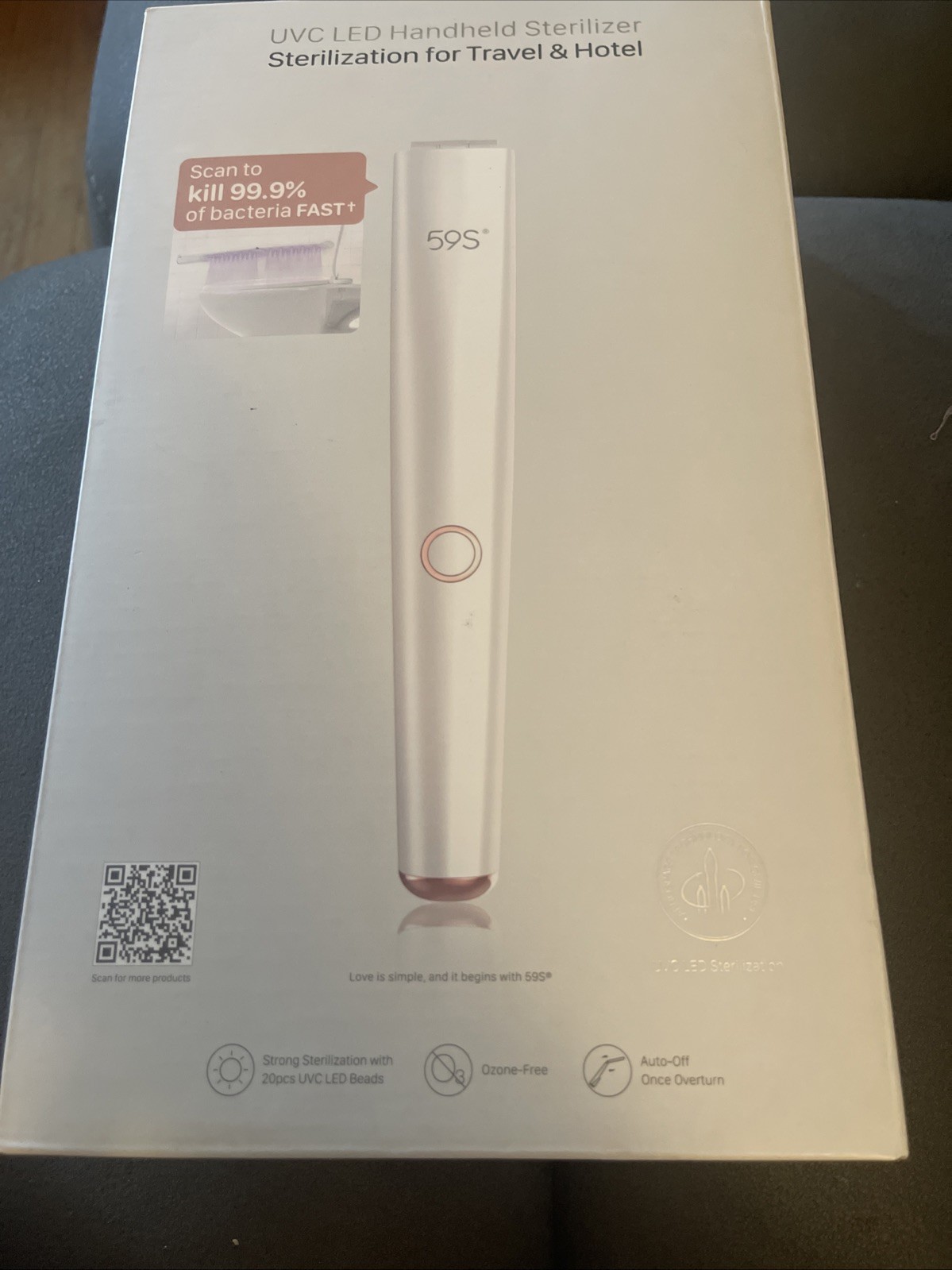 59-S X5 LED Handheld Sterilized Sterilization for Travel and Hotel