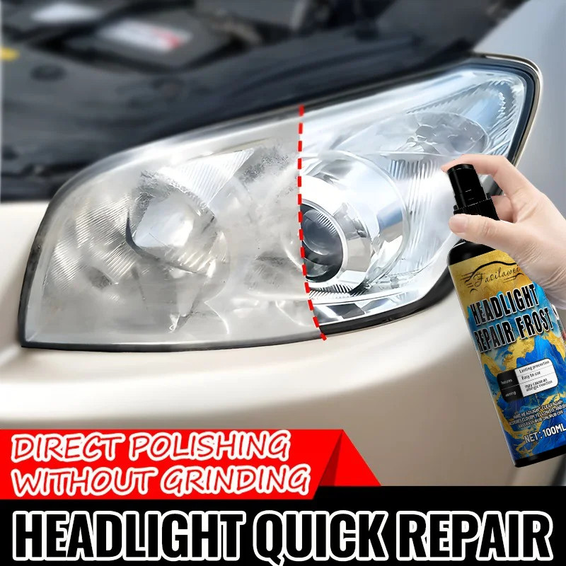 Car Headlight Repair Liquid 100-300ml Antioxidant Polishing Agent Remove