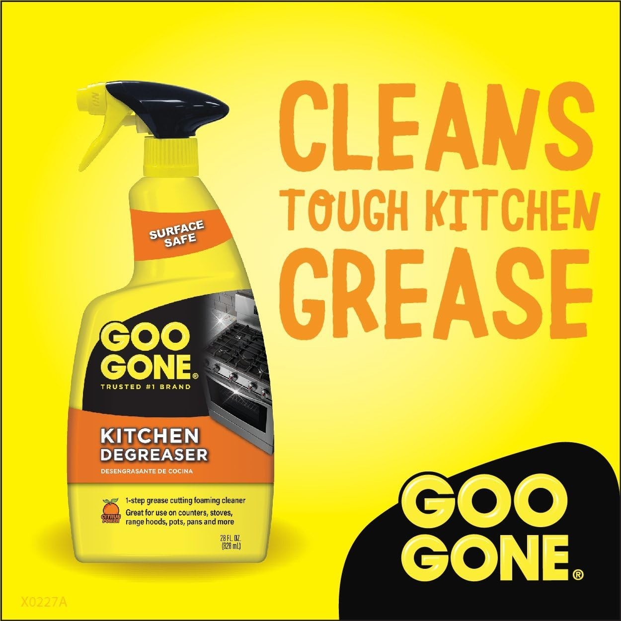 One-Step 28 Fl Oz Kitchen Degreaser – Ideal for Glass and Stone Surfaces