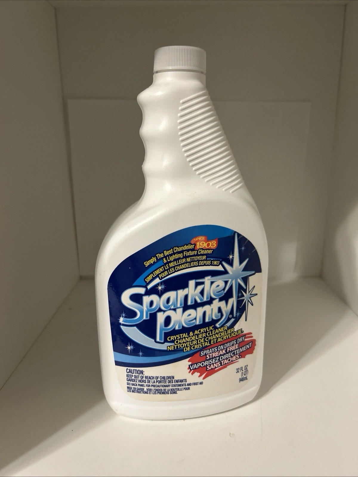 Sparkle Plenty Crystal Chandelier & Fine Collectables Cleaner 32 fl oz Refill