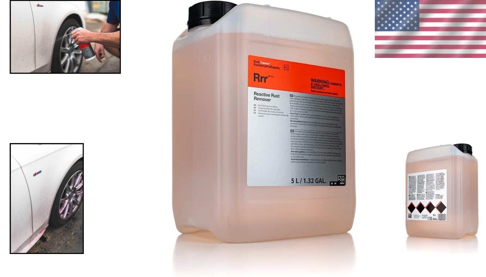 Rust & Brake Dust Cleaner – pH Neutral Formula
